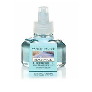 New Yankee Candle Scented Beach Walk Room Plug In Air Freshener Scent